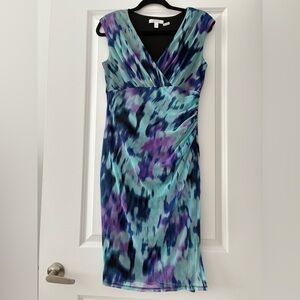 London Times Size 10 Mesh Dress